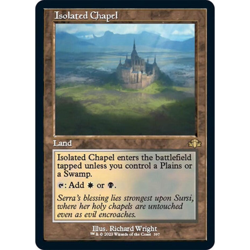 Isolated Chapel (Retro Frame)