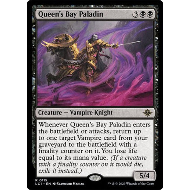 Queen’s Bay Paladin #0115 Bk R [LCI]