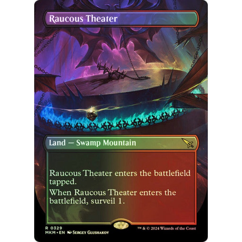 Raucous Theater (Bordless Foil) #0329 [MKM]