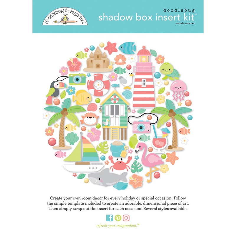 Seaside Summer – Shadow Box Kit – LAST CHANCE!