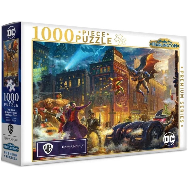 The Dark Knight – Thomas Kinkade – 1000pc Jigsaw Puzzle – MJM20082