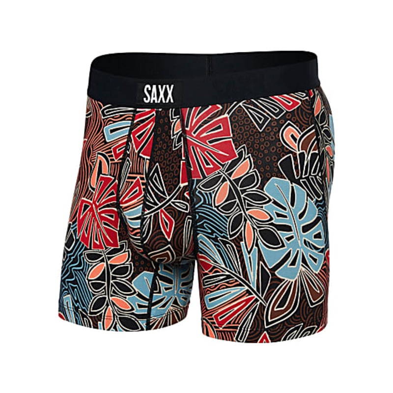 Vibe Boxer Brief – Desert Palms/Red Multi