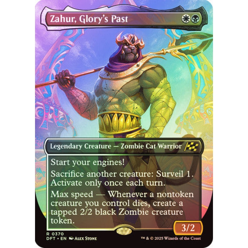 Zahur, Glory’s Past (Bordless Foil) #0370 M R [DFT]