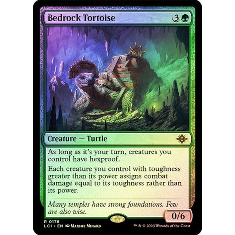 Bedrock Tortoise (Foil) #0176 [LCI]