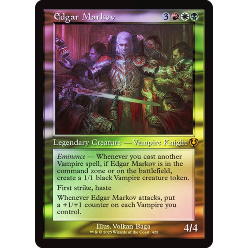 Edgar Markov (Retro Frame Foil) #0428 M M [INR]