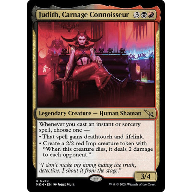 Judith, Carnage Connoisseur #0210 [MKM]