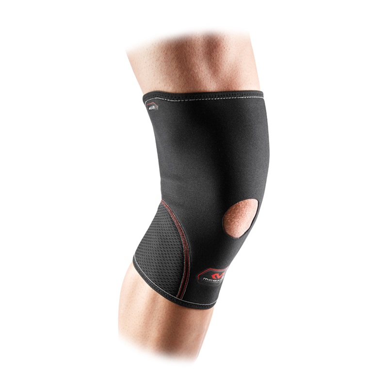 Knee Sleeve with Open Patella|BLACK|S|M|L|XL|XXL