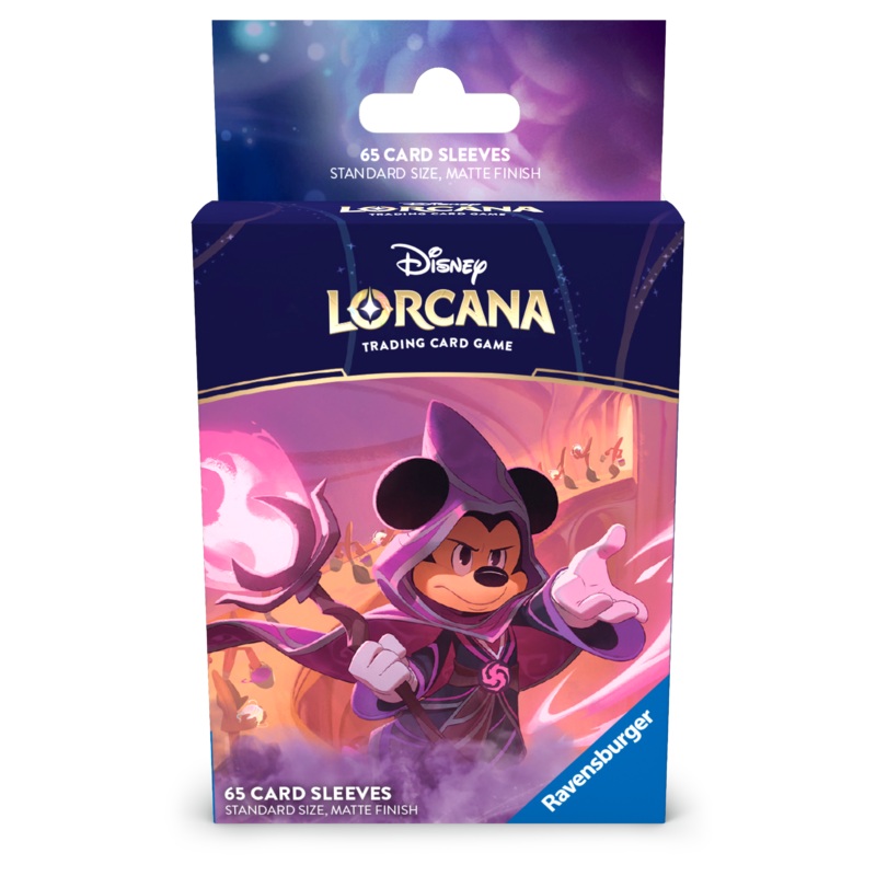 Mickey – Reign of Jafar [S8] – Lorcana Standard Size Matte Art Sleeves – Pack 65 – Ravensburger