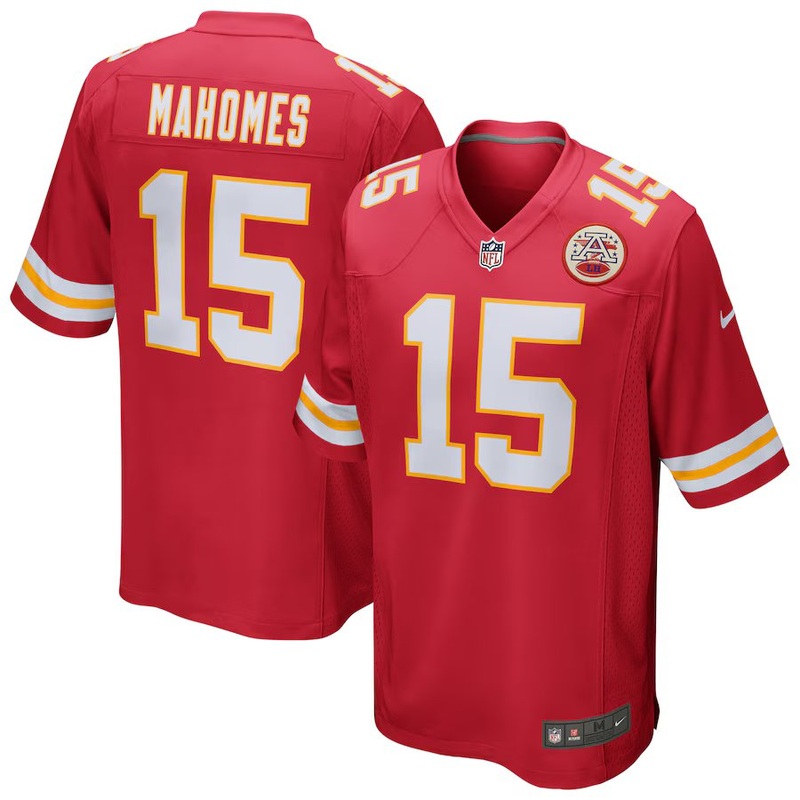 NFL Game Jersey Kansas City Chiefs #10 Patrick Mahomes