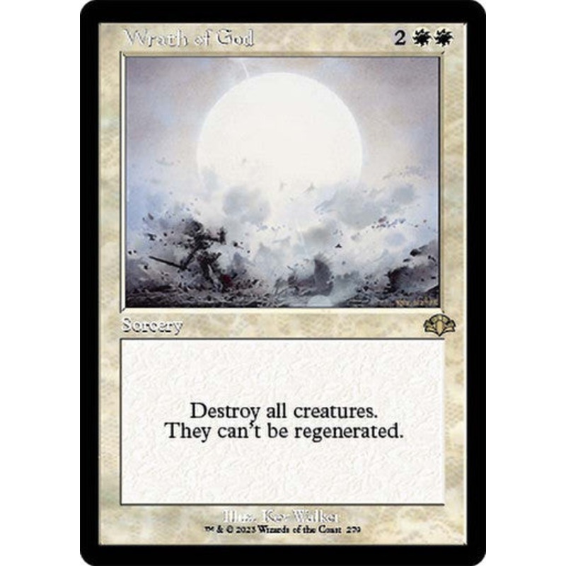 Wrath of God (Retro Frame)