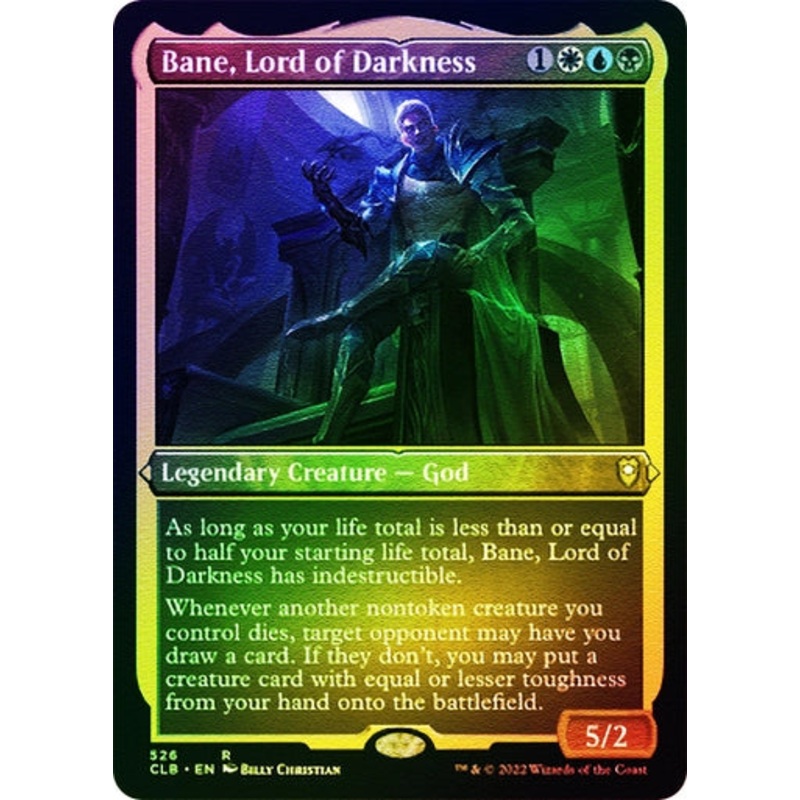 Bane, Lord of Darkness (Foil Etched)
