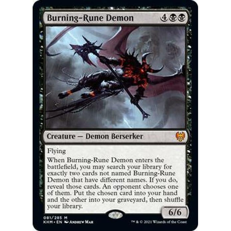 Burning-Rune Demon