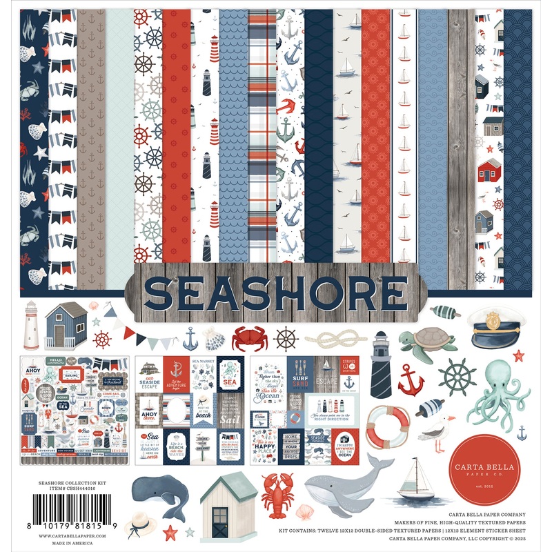 Carta Bella – Seashore Collection Kit