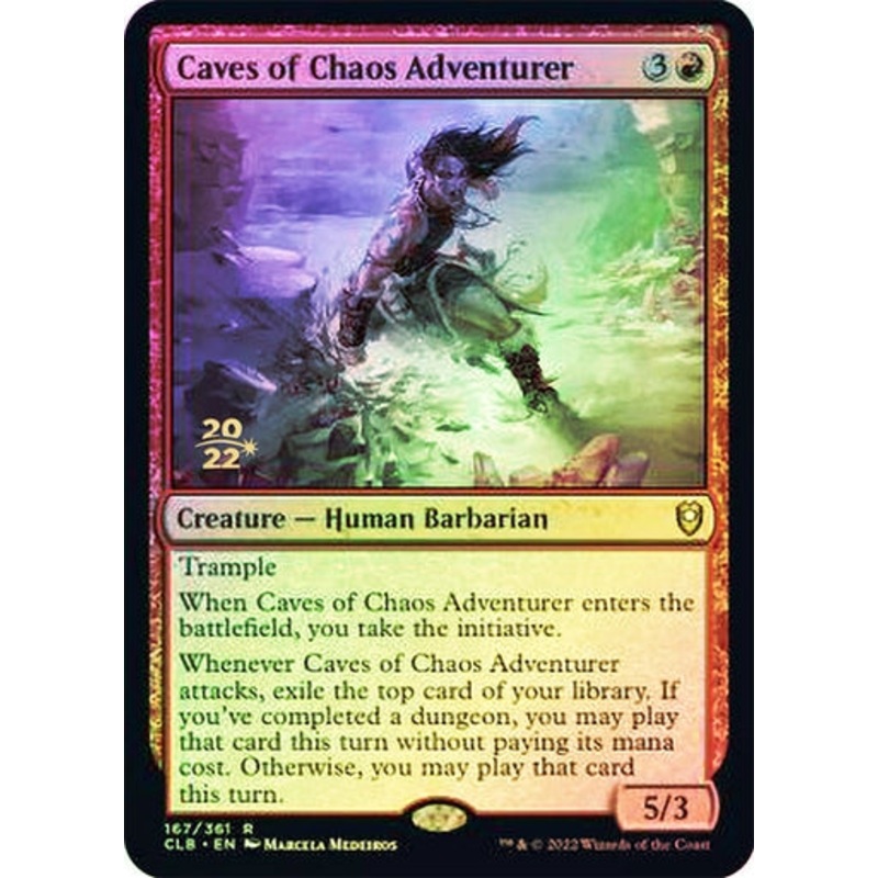 Caves of Chaos Adventurer (Prerelease) (Foil)