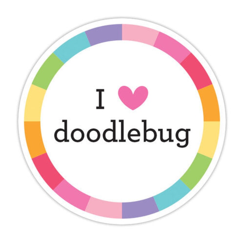 Doodlebug – Sticker Doodles – I Love Doodlebug