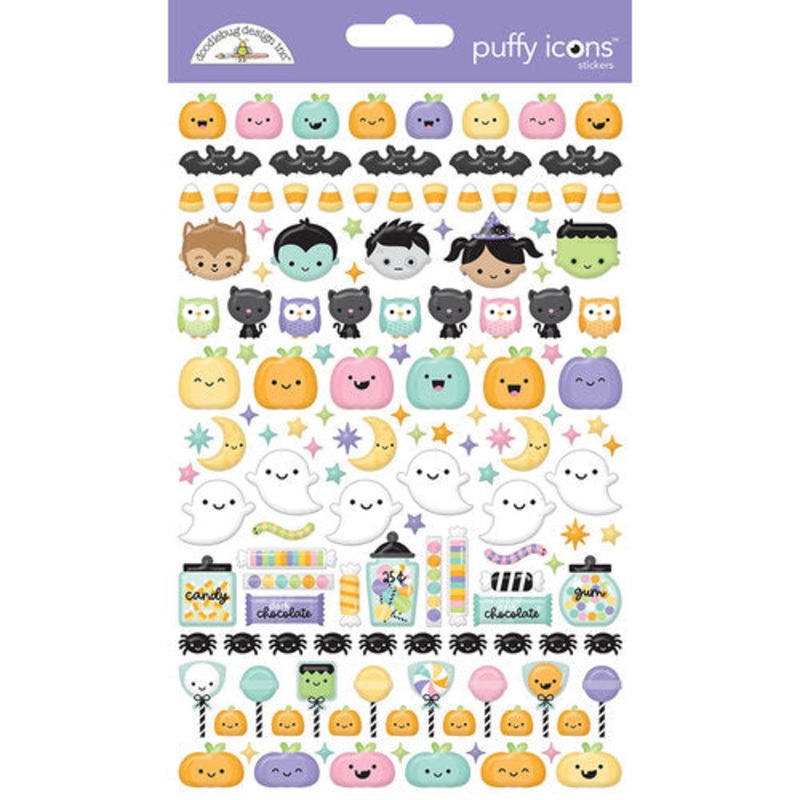 Doodlebug – Sweet and Spooky – Puffy Icons