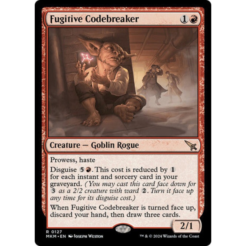Fugitive Codebreaker #0127 [MKM]