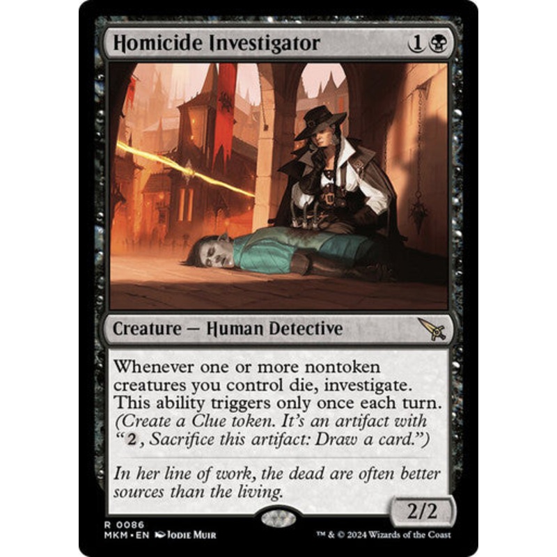 Homicide Investigator #0086 [MKM]