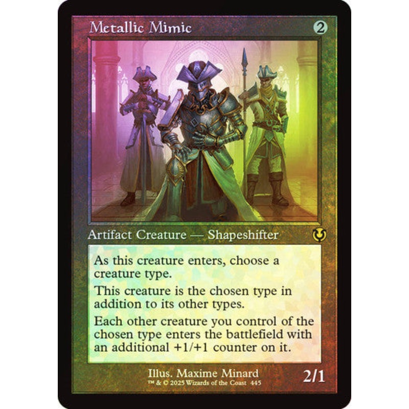 Metallic Mimic (Retro Frame Foil) #0445 C R [INR]