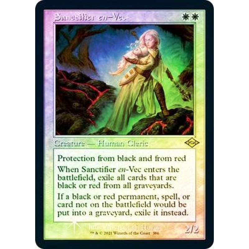 Sanctifier en-Vec Showcase Retro Foil