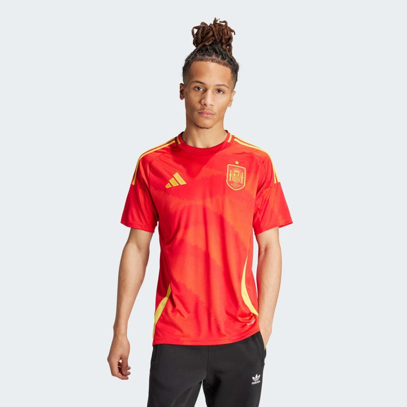 Spain 24 Home Jersey|M|L|M|L