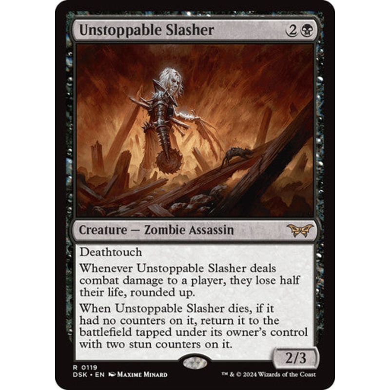 Unstoppable Slasher #0119 Bk R [DSK]