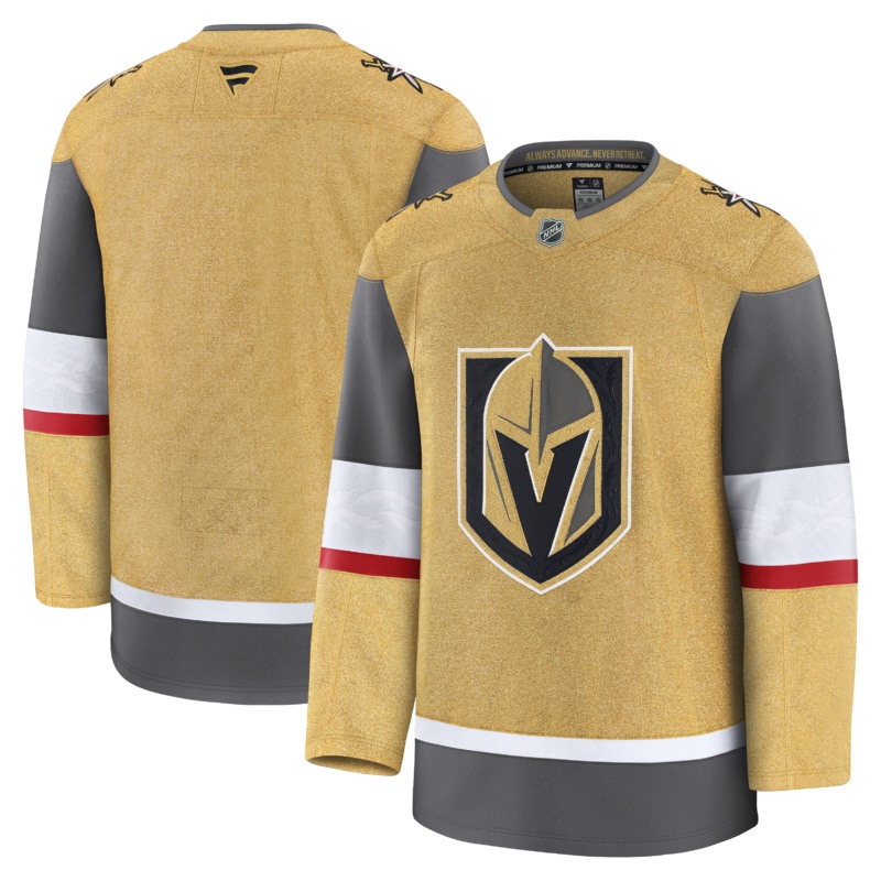 Vegas Golden Knights Home Premium Jersey – Blank