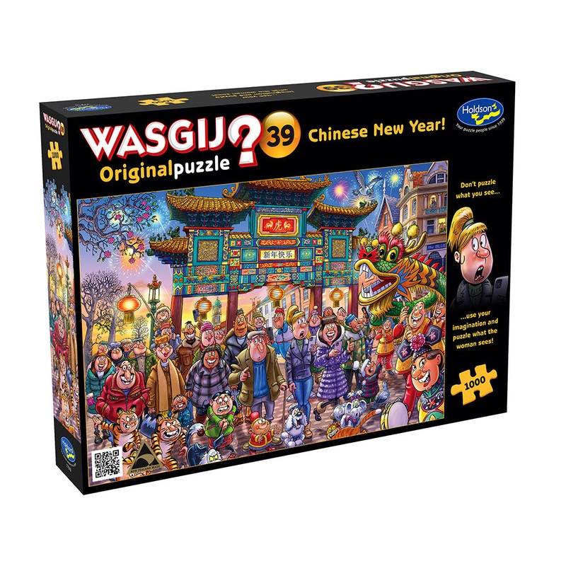 #39 Chinese New Year – 1000 Piece Jigsaw Puzzle – Wasgij Original – Holdson