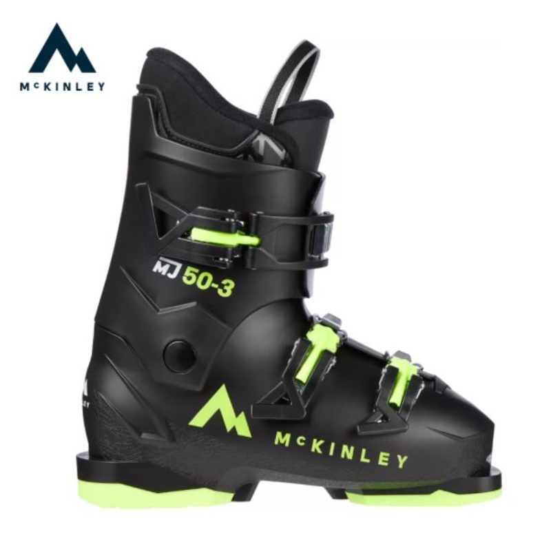Junior MJ50-3 Ski Boot|BLACK/YELLOW|24