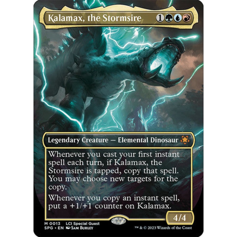 Kalamax, the Stormsire (Borderless) #0013 [LCI] [SPG]