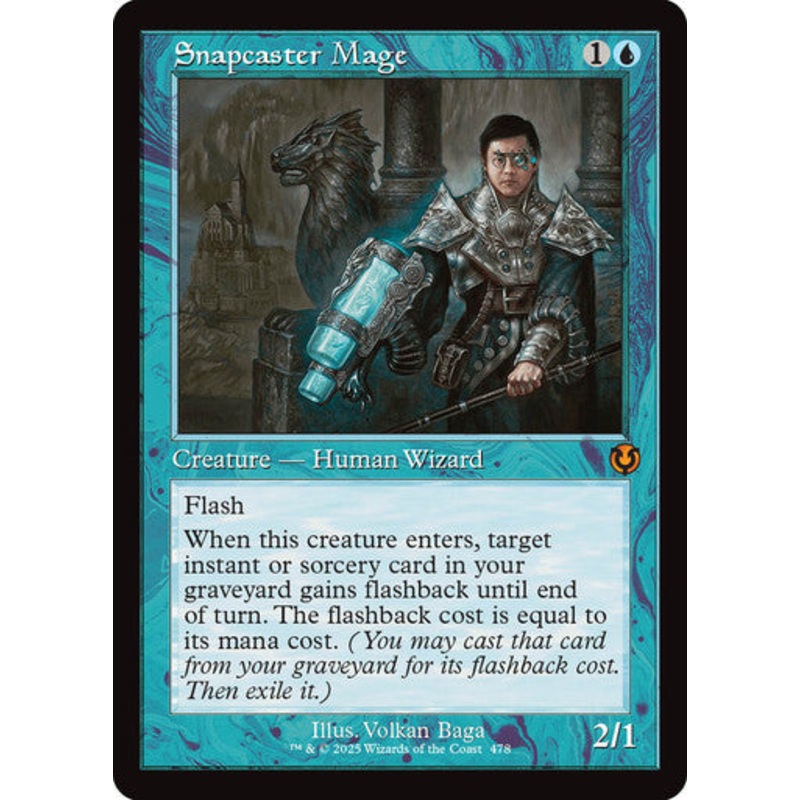 Snapcaster Mage (Retro Frame) #0478 Bu M [INR]