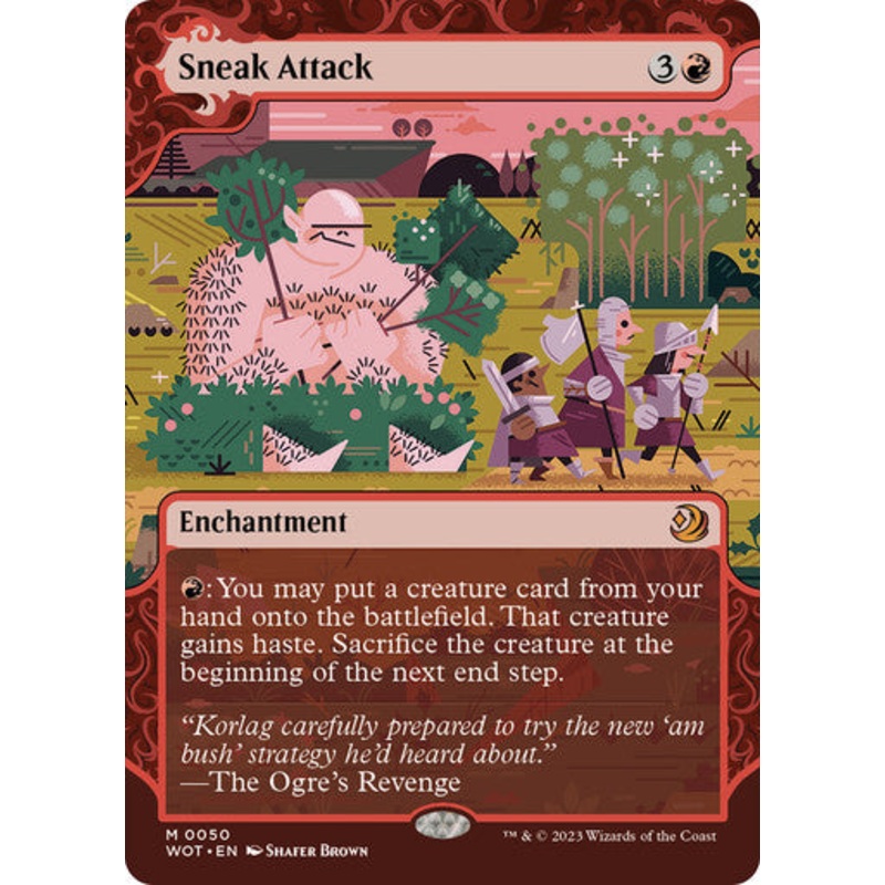 Sneak Attack (enchanting tale) #0050 [WOE] [WOT]