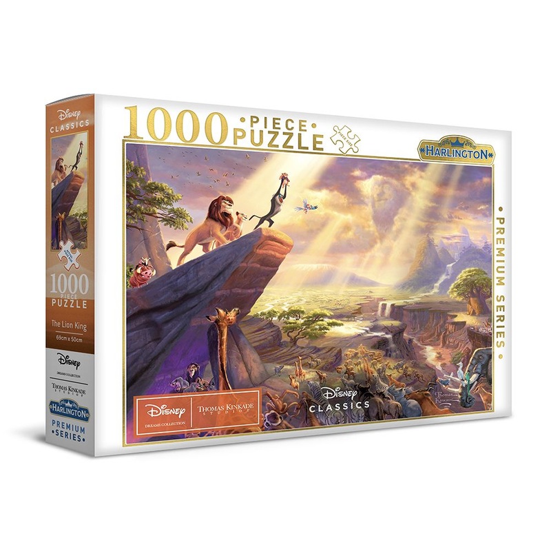 The Lion King – Thomas Kinkade – 1000pc Jigsaw Puzzle – MJM20062