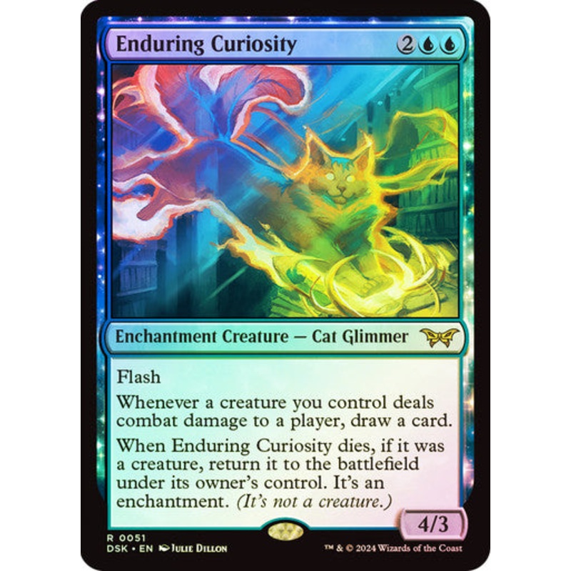Enduring Curiosity (Foil) #0051 Bu R [DSK]