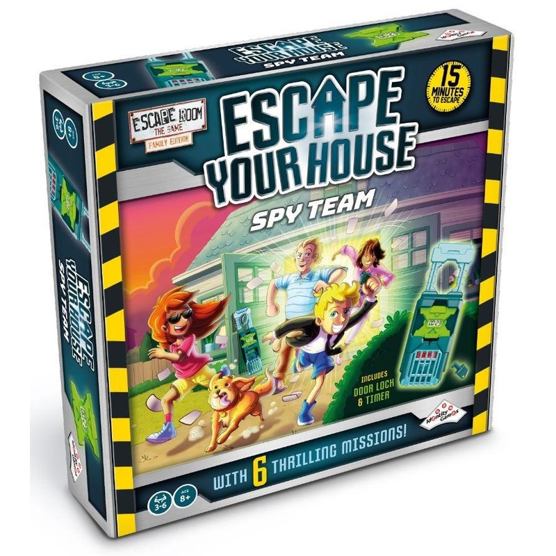 Escape Room – Escape Your House, Spy Team