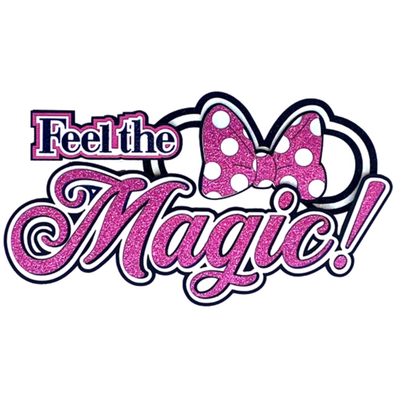 Feel the Magic – Title – PINK *NEW*