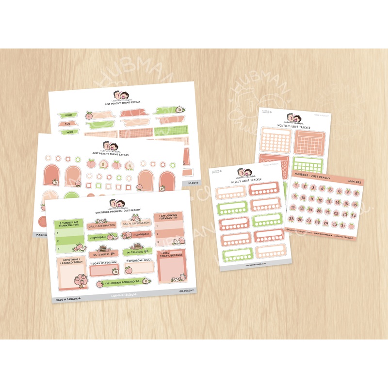 Just Peachy Journaling Add-On