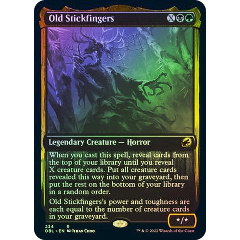 Old Stickfingers (Foil)