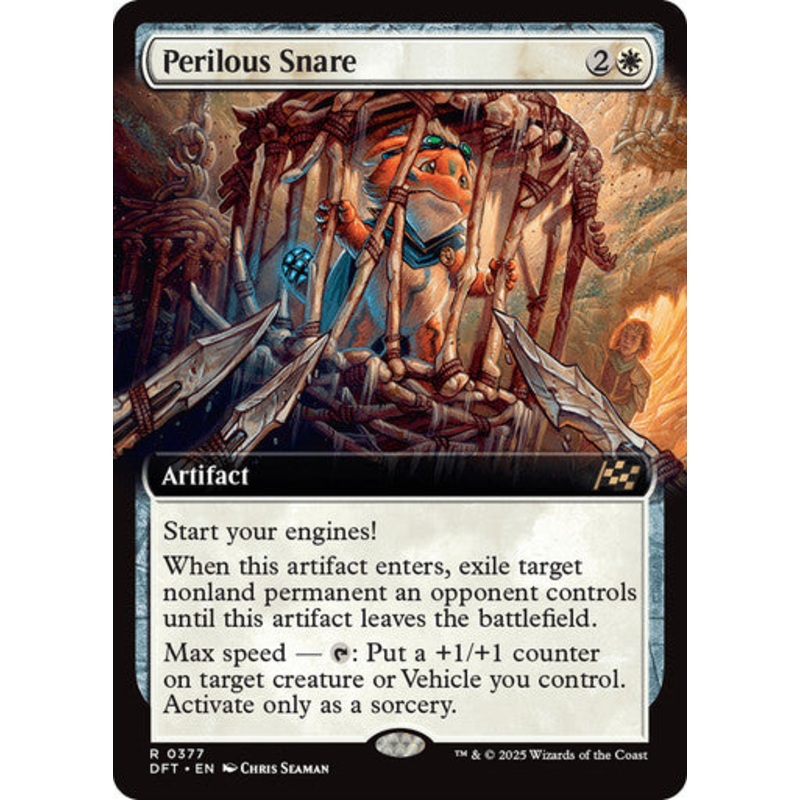 Perilous Snare (Extended Art) #0377 W R [DFT]