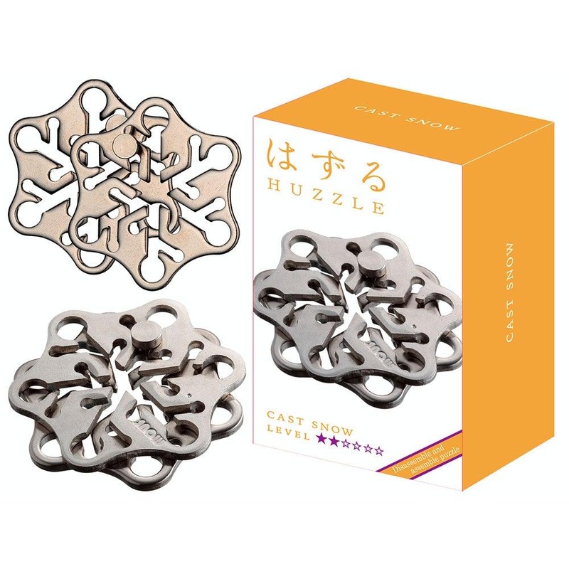 Snow – Level 2 – Hanayama Huzzle Cast
