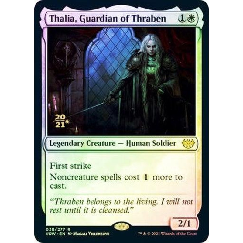 Thalia, Guardian of Thraben (Prerelease) (Foil)