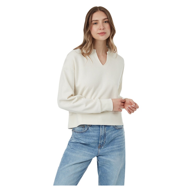 Women’s TreeFleece Notch Neck Crew