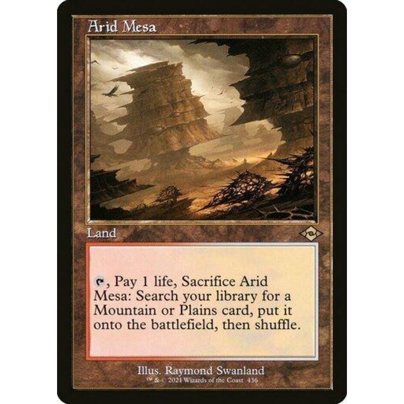 Arid Mesa (Retro Frame)