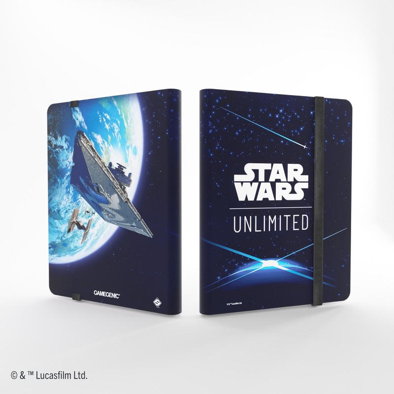 Cardback Blue – 18 Pocket Casual Album – Star Wars Unlimited – Gamegenic