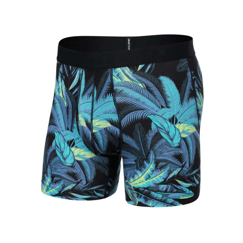 Droptemp Cooling Boxer Brief – Tropical Jungle Blue