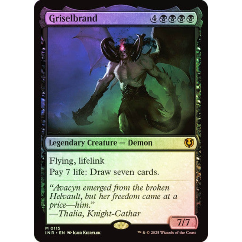 Griselbrand (Foil) #0115 Bk M [INR]