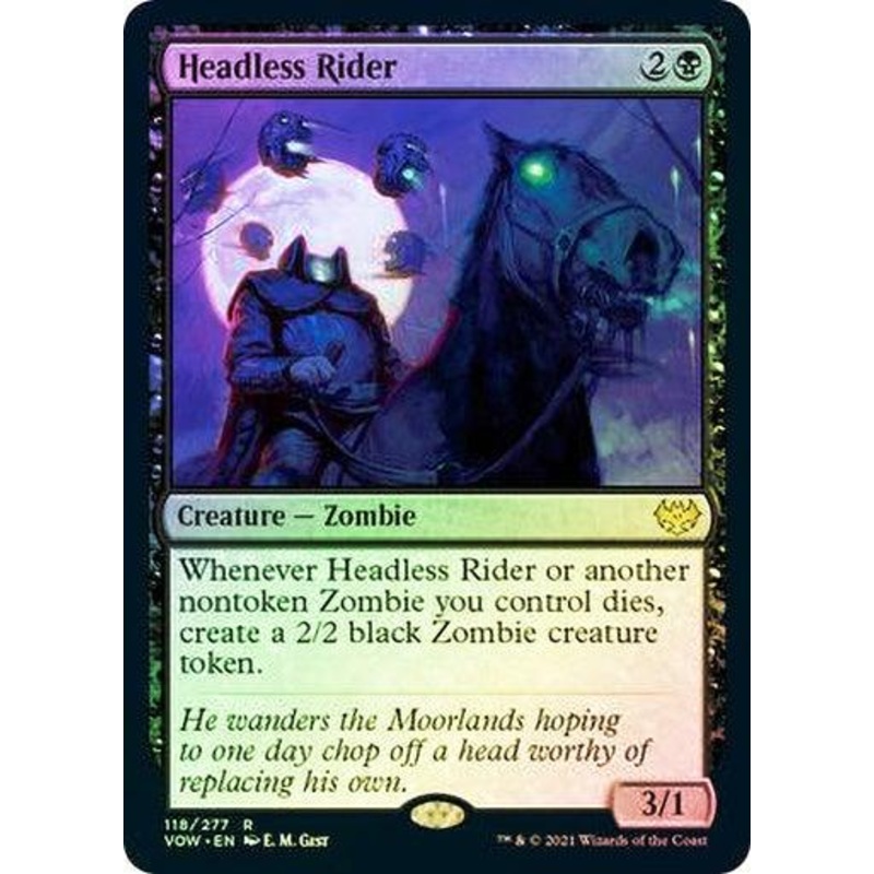Headless Rider Foil