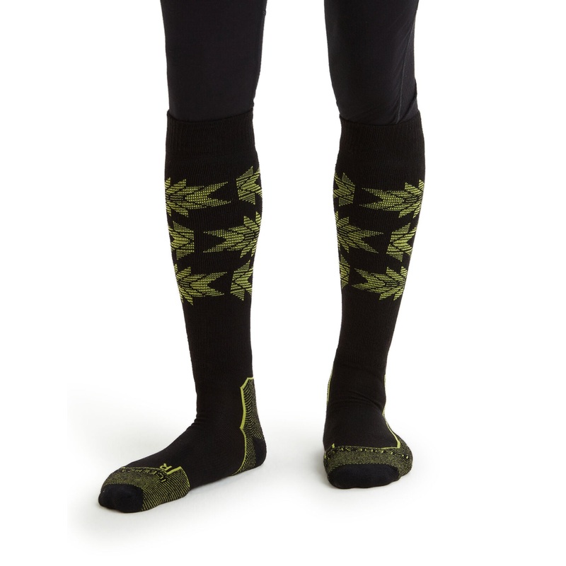 Men’s Merino Ski+ Light Over the Calf Socks Ski Heritage