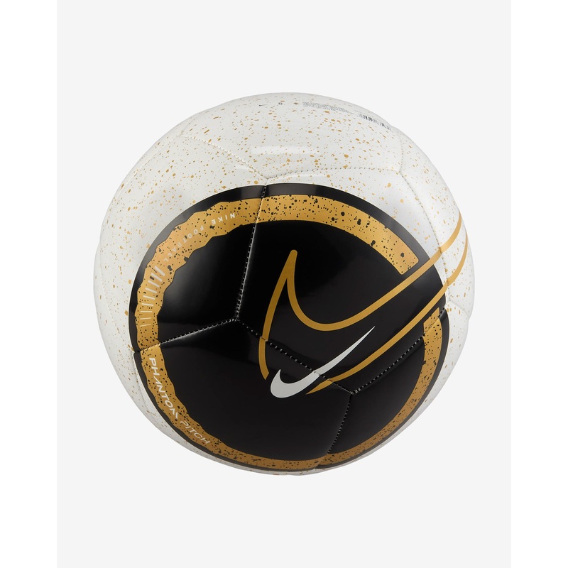 Phantom Pitch Soccer Ball|WHITE/BLACK/GOLD|3|4|5