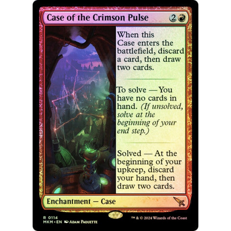 Case of the Crimson Pulse (Foil) #0114 [MKM]
